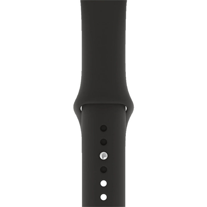 FixPremium - Silicone Strap for Apple Watch (42, 44, 45 & 49mm), black