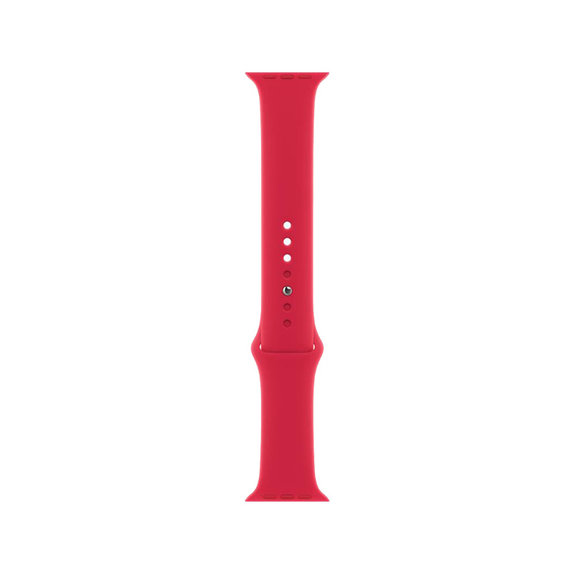 FixPremium - Silicone Strap for Apple Watch (38, 40 & 41mm), red