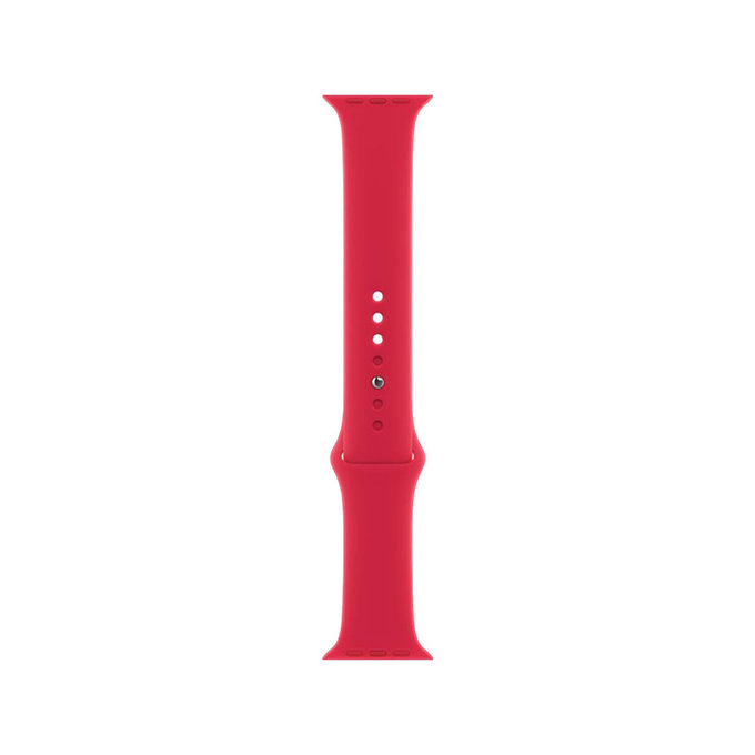 FixPremium - Silicone Strap for Apple Watch (38, 40 & 41mm), red