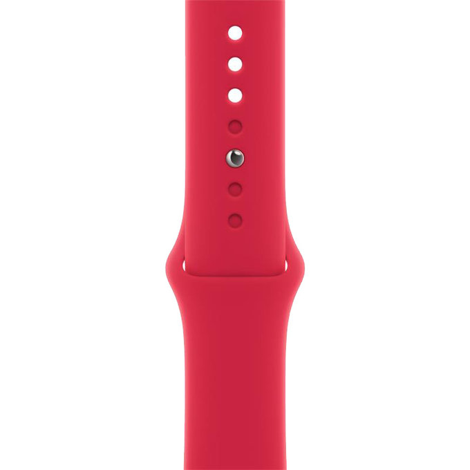 FixPremium - Silicone Strap for Apple Watch (38, 40 & 41mm), red