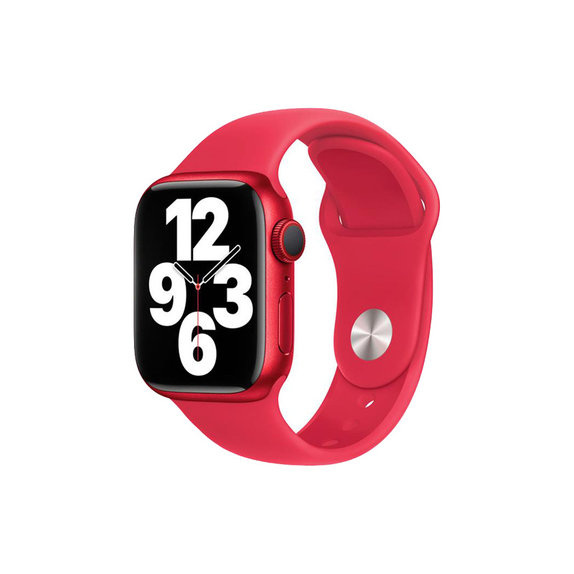 FixPremium - Silicone Strap for Apple Watch (38, 40 & 41mm), red
