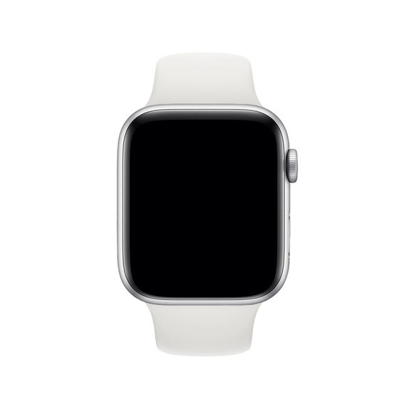 FixPremium - Silicone Strap for Apple Watch (42, 44, 45 & 49mm), white