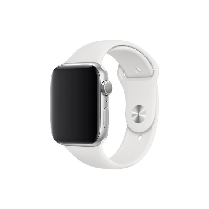 FixPremium - Silicone Strap for Apple Watch (42, 44, 45 & 49mm), white