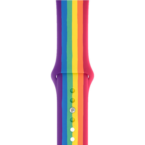 FixPremium - Silicone Strap for Apple Watch (42, 44, 45 & 49mm), pride