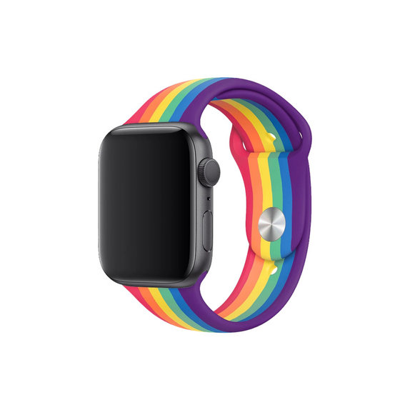 FixPremium - Silicone Strap for Apple Watch (42, 44, 45 & 49mm), pride