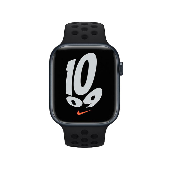 FixPremium - Silicone Sport Strap for Apple Watch (42, 44, 45 & 49mm), black