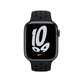 FixPremium - Silicone Sport Strap for Apple Watch (42, 44, 45 & 49mm), black