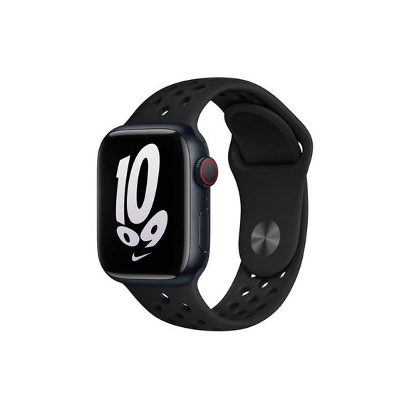 FixPremium - Silicone Sport Strap for Apple Watch (42, 44, 45 & 49mm), black