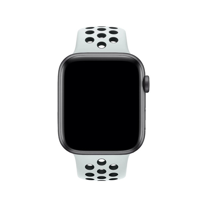 FixPremium - Silicone Sport Strap for Apple Watch (38, 40 & 41mm), white