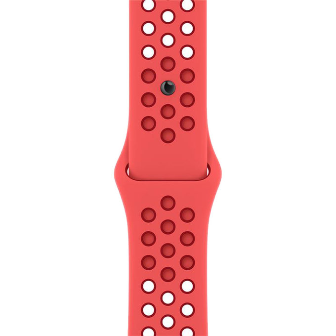 FixPremium - Silicone Sport Strap for Apple Watch (42, 44, 45 & 49mm), red