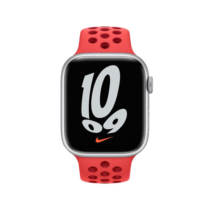 FixPremium - Silicone Sport Strap for Apple Watch (42, 44, 45 & 49mm), red