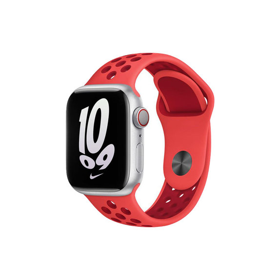 FixPremium - Silicone Sport Strap for Apple Watch (42, 44, 45 & 49mm), red