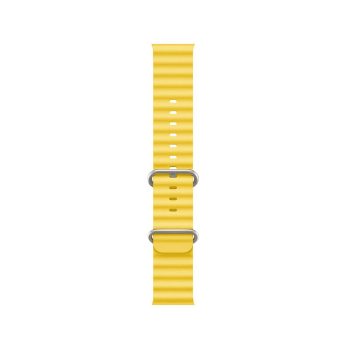 FixPremium - Strap Ocean Loop for Apple Watch (42, 44, 45 & 49mm), yellow
