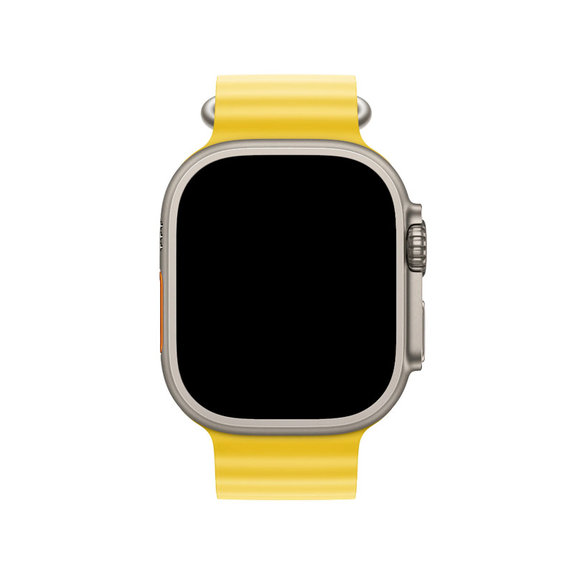 FixPremium - Strap Ocean Loop for Apple Watch (42, 44, 45 & 49mm), yellow
