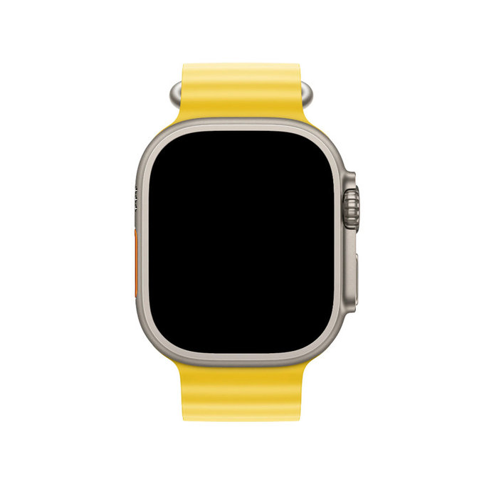FixPremium - Strap Ocean Loop for Apple Watch (42, 44, 45 & 49mm), yellow