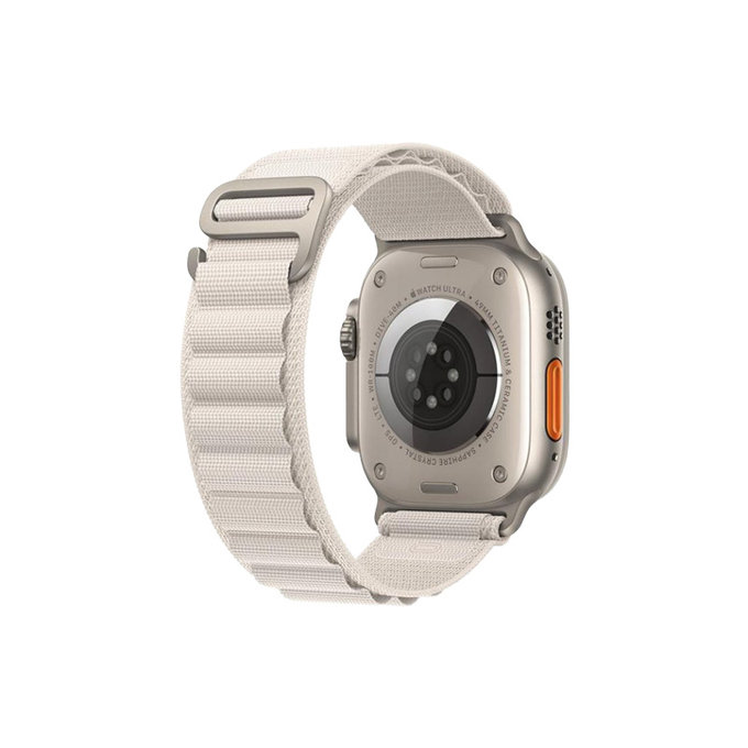 FixPremium - Strap Alpine Loop for Apple Watch (42, 44, 45 & 49mm), starlight
