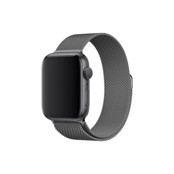 FixPremium - Strap Milanese Loop for Apple Watch (42, 44, 45 & 49mm), graphite