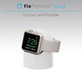 FixPremium - Silicone Stand for Apple Watch, black