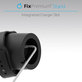 FixPremium - Silicone Stand for Apple Watch, black