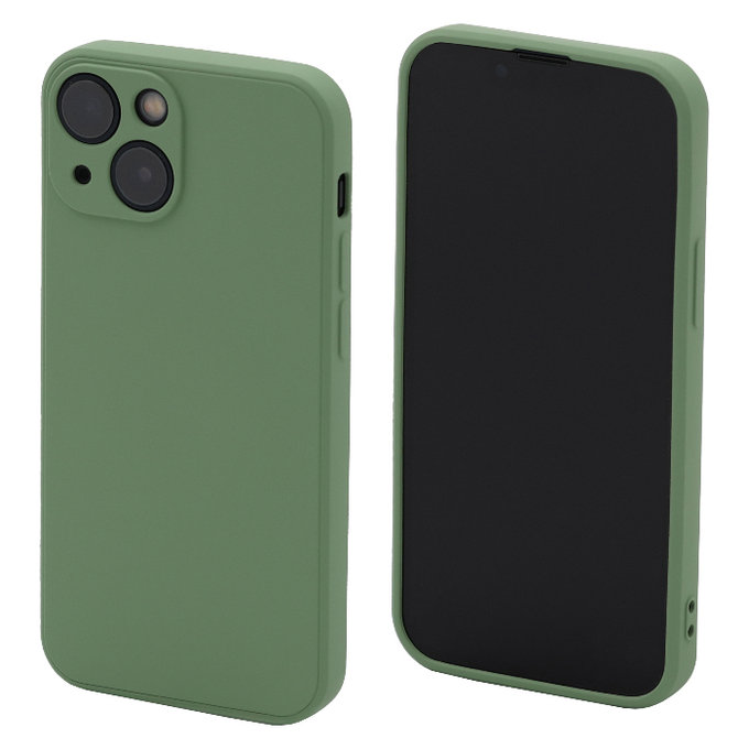 FixPremium - Case Rubber for iPhone 14 Plus, green
