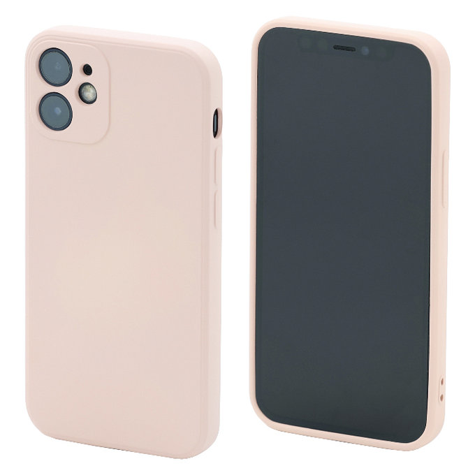 FixPremium - Case Rubber for iPhone 12 mini, orange