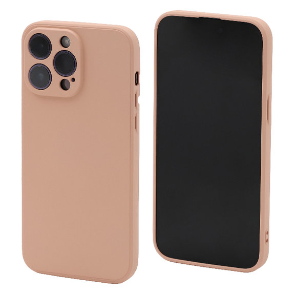 FixPremium - Case Rubber for iPhone 13 Pro Max, orange