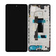Xiaomi Redmi Note 12 Pro 5G - LCD Display + Touch Screen + Frame (Midnight Black) - 5600010M1600 Genuine Service Pack