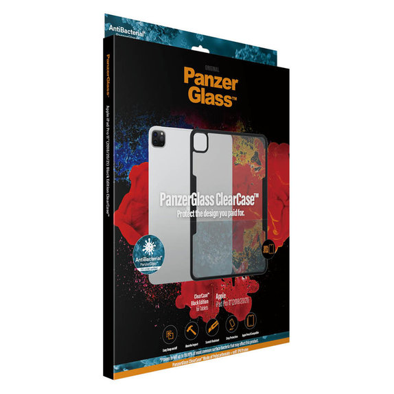 Case ClearCase AB for iPad Pro 11'' (2018/2020/2021), Black, PanzerGlass