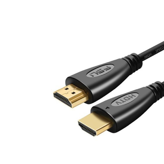 FixPremium - HDMI / HDMI Cable, HDMI 2.0 (1m), black