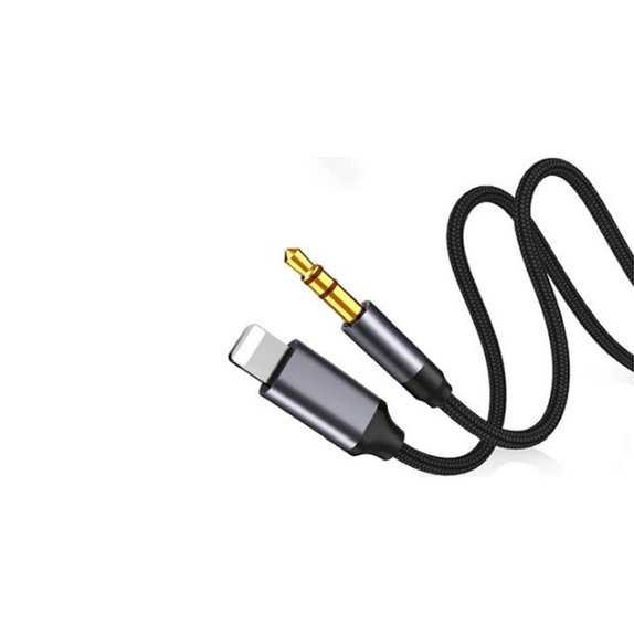 FixPremium - Lightning / Jack 3.5mm Cable (1m), black