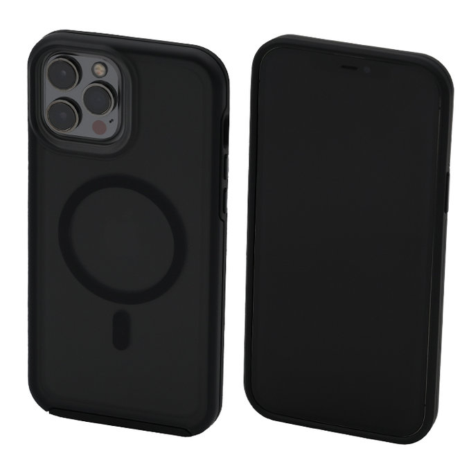 FixPremium - Case Clear withMagSafe for iPhone 14 Pro Max, frost black