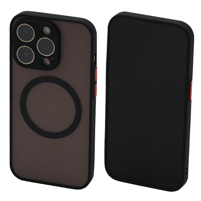 FixPremium - Case Matte with MagSafe for iPhone 13 Pro Max, black