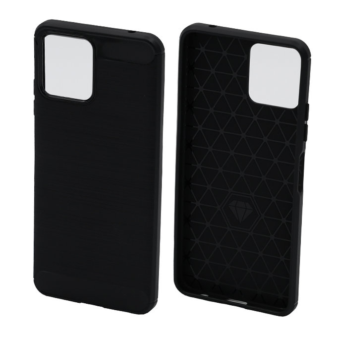 FixPremium - Case Rubber for T Phone 5G / REVVL 6, black