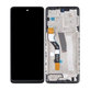 Motorola Moto G51 XT2171 - LCD Display + Touch Screen + Frame (Black) TFT