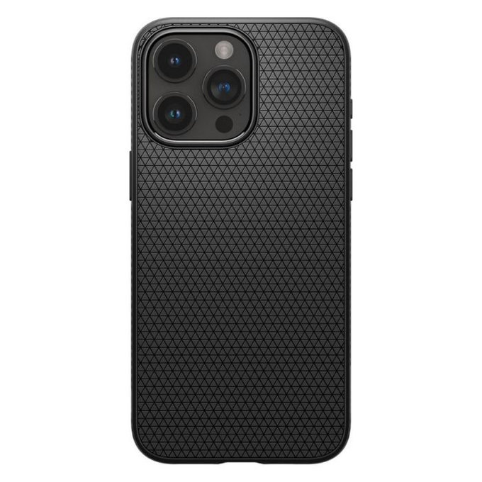 Spigen - Case Liquid Air for iPhone 15 Pro, matte black