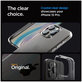 Spigen - Case Ultra Hybrid for iPhone 15 Pro, frost clear