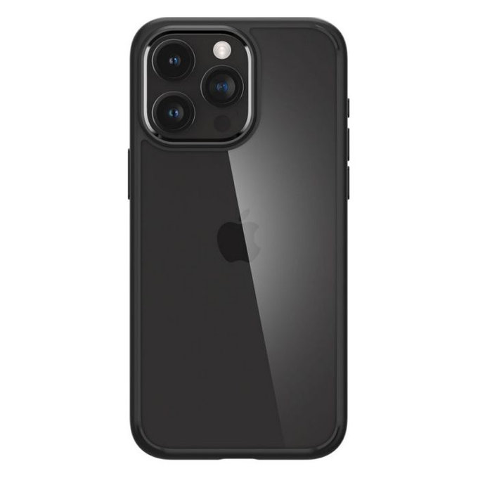 Spigen - Case Ultra Hybrid for iPhone 15 Pro, Matte Black