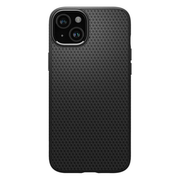 Spigen - Case Liquid Air for iPhone 15, matte black