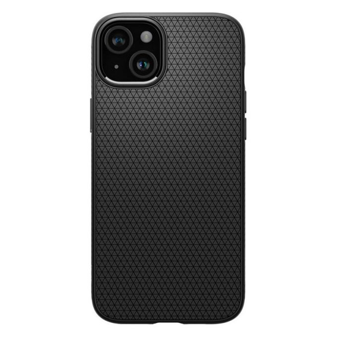 Spigen - Case Liquid Air for iPhone 15, matte black