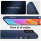 Spigen - Case Liquid Air for iPhone 15, navy blue