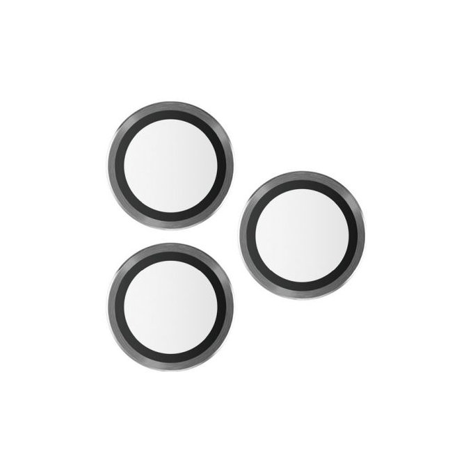 PanzerGlass - Rear Camera Lens Protector Hoops for iPhone 15 Pro & 15 Pro Max, transparent