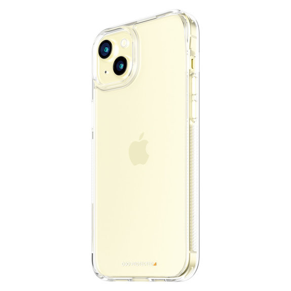 Case HardCase D3O for iPhone 15 Plus, Transparent, PanzerGlass