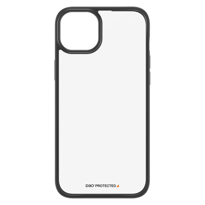 Case ClearCase D3O for iPhone 15 Plus, Black, PanzerGlass