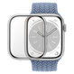 Tempered Glass Full Body D3O for Apple Watch 9/8/7 41 mm, Transparent, PanzerGlass
