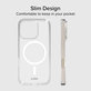 SBS - Case Light Mag with MagSafe for iPhone 15 Pro, transparent