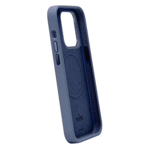 PURO - Case ICON MAG PRO with MagSafe for iPhone 15 Pro, dark blue
