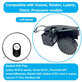 Roidmi EVE Plus - Wheel with Motor (Left) (Black)