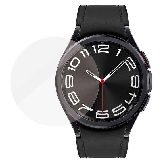 Tempered Glass Flat Glass AB for Samsung Galaxy Watch6 43 mm, Clear, PanzerGlass