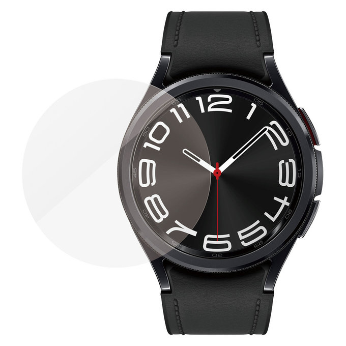 Tempered Glass Flat Glass AB for Samsung Galaxy Watch6 43 mm, Clear, PanzerGlass