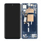 Motorola Edge 30 Fusion - LCD Display + Touch Screen + Frame (Neptune Blue) - 5D68C21190 Genuine Service Pack